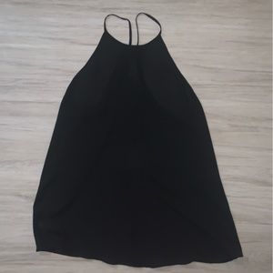 Casual black too - high neckline, very flattering